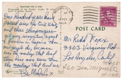 Lot #8044 Malcolm X Archive of Letters, Handbills, and Photographs - Image 3