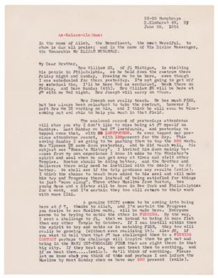 Lot #8044 Malcolm X Archive of Letters, Handbills, and Photographs - Image 4