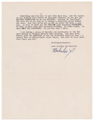 Lot #8044 Malcolm X Archive of Letters, Handbills, and Photographs - Image 5