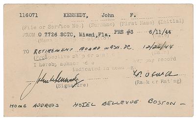 Lot #8009 John F. Kennedy: PT-109 Archive: Marney Collection - Image 13