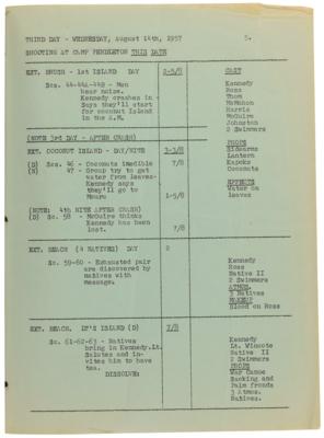 Lot #8009 John F. Kennedy: PT-109 Archive: Marney Collection - Image 29