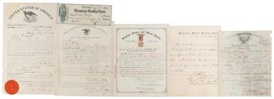 Lot #8005 George A. Custer Document Signed - Image 2