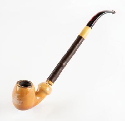 Lot #8019 Albert Einstein's (9) Pipes and Menorah Pipe Holder - Image 3