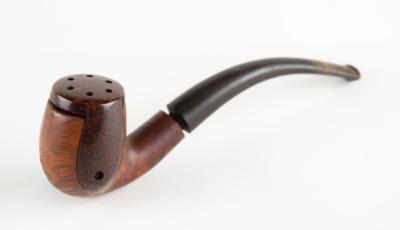 Lot #8019 Albert Einstein's (9) Pipes and Menorah Pipe Holder - Image 7