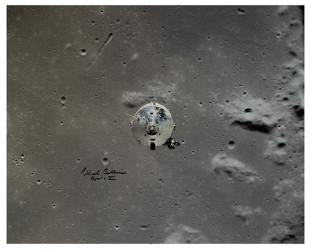 Lot #463 Michael Collins Signed Photograph - Image 1