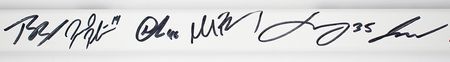 Lot #898 Boston Bruins Multi--Signed Hockey Stick - Image 4