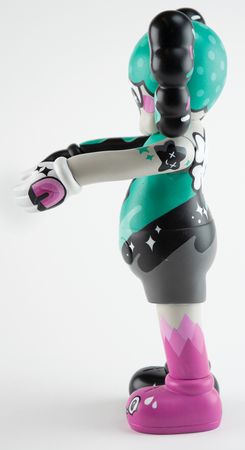 Lot #510 KAWS-Platform Companion Doll Hand-Painted by Moy - Image 5