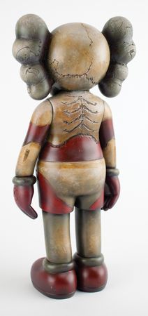 Lot #511 KAWS-Platform Companion Doll Hand-Painted by valleyDweller - Image 2