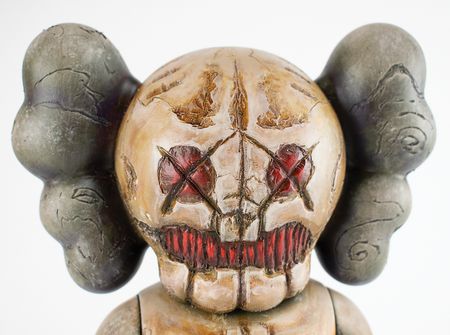 Lot #511 KAWS-Platform Companion Doll Hand-Painted by valleyDweller - Image 4