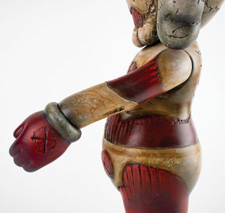 Lot #511 KAWS-Platform Companion Doll Hand-Painted by valleyDweller - Image 6