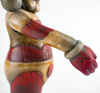 Lot #511 KAWS-Platform Companion Doll Hand-Painted by valleyDweller - Image 7