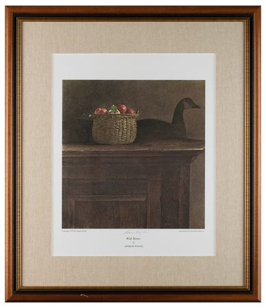 Lot #521 Andrew Wyeth Signed Lithograph - Image 1