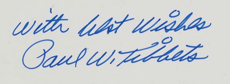 Lot #405 Enola Gay: Paul Tibbets - Image 2