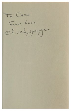 Lot #447 Chuck Yeager (2) Signed Books - Image 2