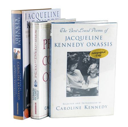 Lot #281 Caroline Kennedy (3) Signed Books - Image 1