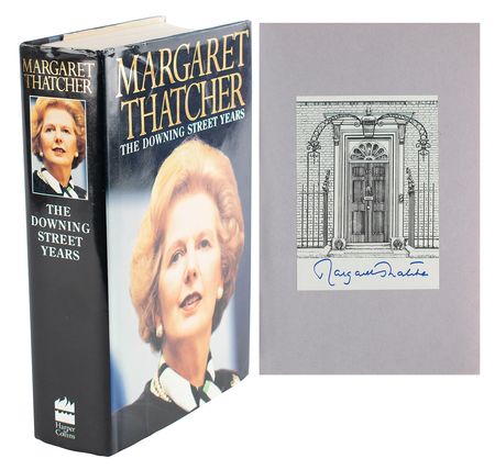 Lot #361 Margaret Thatcher Signed Book - Image 1