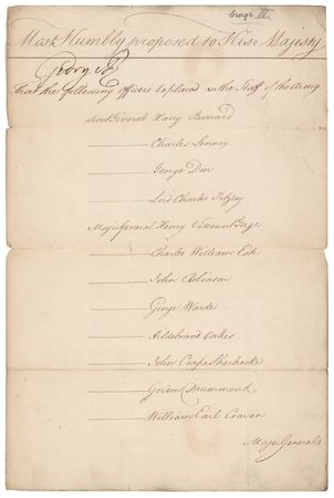 Lot #292 King George III Document Signed - Image 1