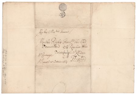 Lot #197 King James II Letter Signed - Image 4