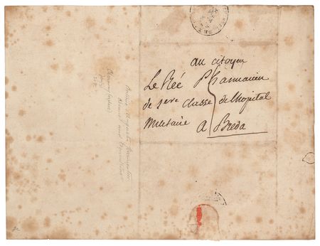 Lot #328 Antoine-Augustin Parmentier Autograph Letter Signed - Image 2