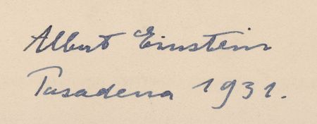 Lot #167 Albert Einstein Signed Photograph - Image 2