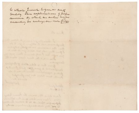 Lot #601 Sir Walter Scott Autograph Letter Signed - Image 2