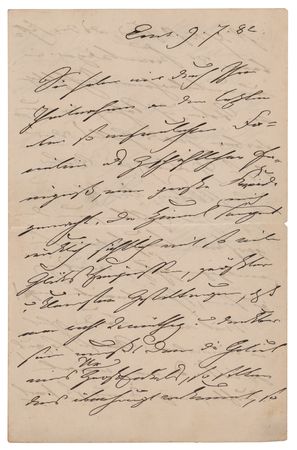 Lot #372 Wilhelm I Autograph Letter Signed - Image 1