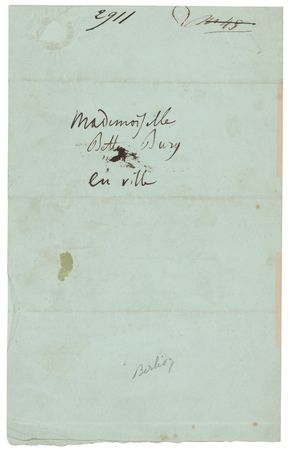 Lot #609 Hector Berlioz Autograph Letter Signed - Image 2
