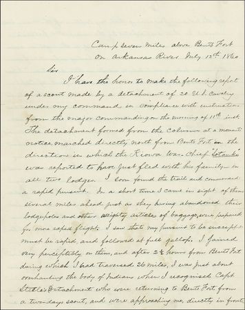 Lot #381 J.E.B. Stuart Autograph Letter Signed - Image 1