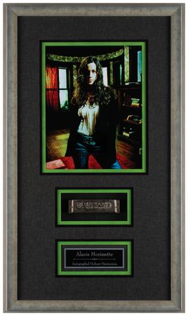Lot #712 Alanis Morissette Signed Harmonica - Image 1