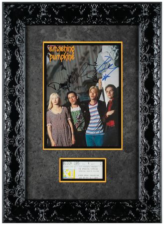 Lot #722 Smashing Pumpkins Signed Photograph - Image 1
