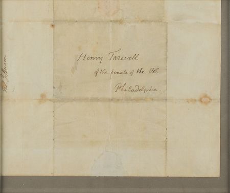 Lot #6 Thomas Jefferson Hand-Addressed Cover - Image 2