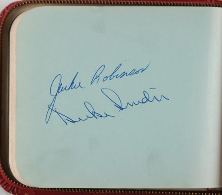 Lot #876 Brooklyn Dodgers: 1955-57 Team-Signed Autograph Album - Image 1