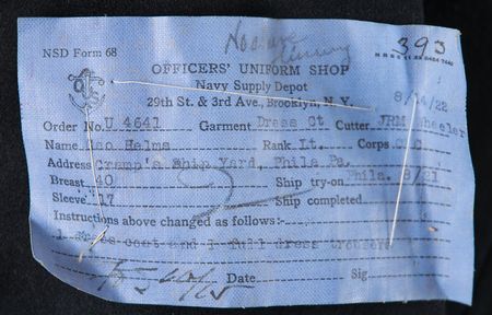 Lot #390 USS Maine: George Helms Archive: The archive of Lt. George Helms, Chief Carpenter of the USS Maine - Image 15