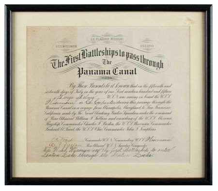 Lot #390 USS Maine: George Helms Archive: The archive of Lt. George Helms, Chief Carpenter of the USS Maine - Image 5