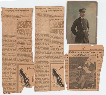 Lot #390 USS Maine: George Helms Archive: The archive of Lt. George Helms, Chief Carpenter of the USS Maine - Image 9