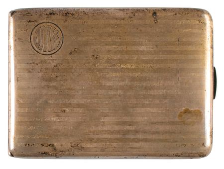 Lot #425 John J. Pershing Sterling Silver Cigarette Case - Image 1