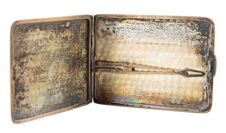 Lot #425 John J. Pershing Sterling Silver Cigarette Case - Image 3