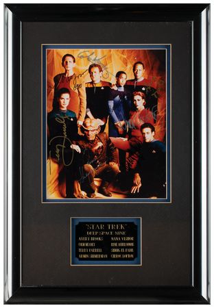 Lot #860 Star Trek: Deep Space Nine Signed Photograph - Image 1