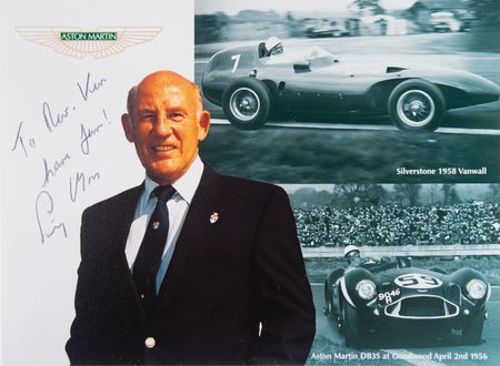Lot #915 Stirling Moss Signed Corker Helmet - Image 6