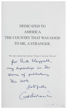Lot #856 Curt Siodmak Signed Book - Image 2