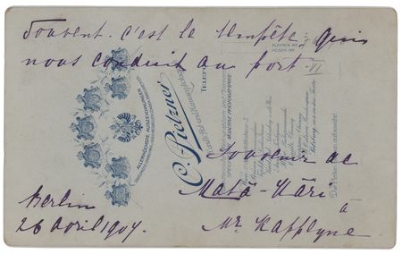 Lot #206 Mata Hari Signed Photograph - Image 1