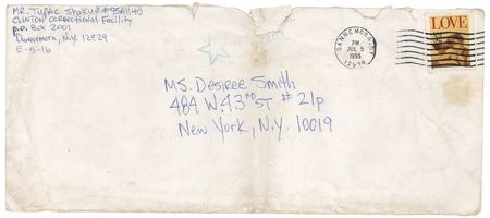 Lot #635 Tupac Shakur: The West Coast rapper writes from prison—