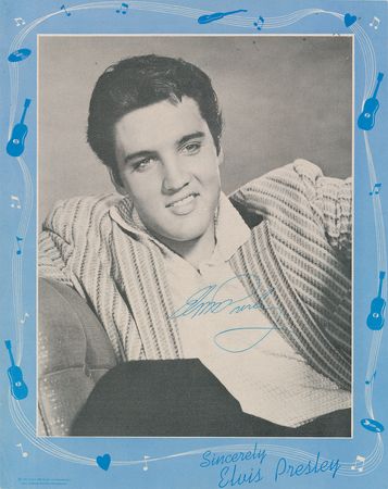 Lot #630 Elvis Presley Signed Program - Image 1