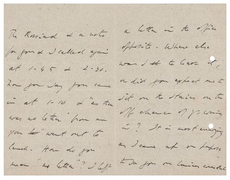 Lot #573 Lord Alfred Douglas Autograph Letter Signed - Image 2