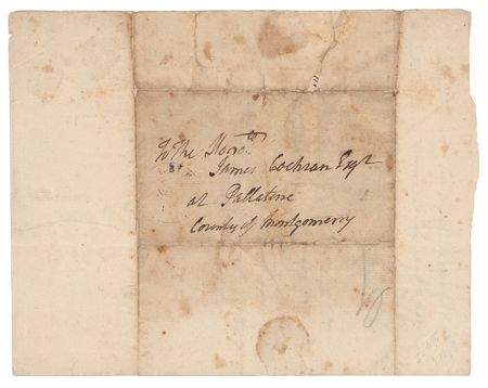 Lot #432 Philip Schuyler Autograph Letter Signed - Image 3
