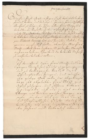 Lot #277 Joseph II, Holy Roman Emperor Letter Signed - Image 1