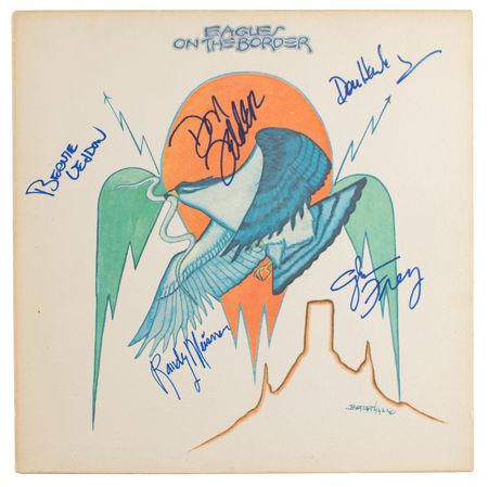 Lot #626 Eagles Signed Album - Image 1