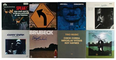 Lot #677 Jazz Musicians (8) Signed Albums - Image 2