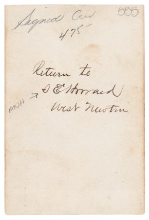 Lot #438 Godfrey Weitzel Signed Photograph - Image 2