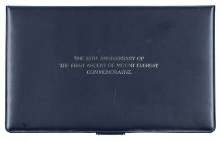 Lot #267 Edmund Hillary and Tenzing Norgay Signed Commemorative Cover - Image 3